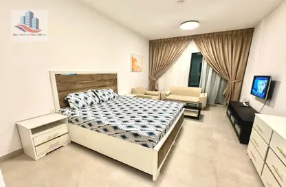 Apartment - 1 Bathroom for rent in Aljada - Sharjah