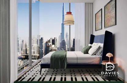 Apartment - 1 Bathroom for sale in Peninsula Three - Peninsula - Business Bay - Dubai