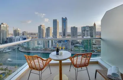 Apartment - 1 Bedroom - 1 Bathroom for rent in Dorra Bay - Dubai Marina - Dubai