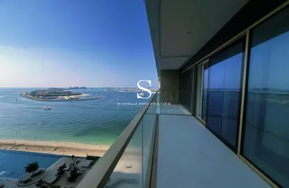 Apartment - 1 Bedroom - 1 Bathroom for sale in Grand Bleu Tower 2 - EMAAR Beachfront - Dubai Harbour - Dubai