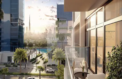 Apartment - Studio - 1 Bathroom for sale in Azizi Riviera 59 - Meydan One - Meydan - Dubai