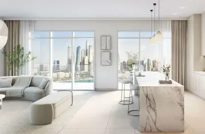 Apartment - 3 Bedrooms - 3 Bathrooms for sale in Beach Mansion - EMAAR Beachfront - Dubai Harbour - Dubai