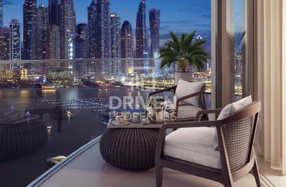 Apartment - 1 Bedroom - 1 Bathroom for sale in Palace Beach Residence - EMAAR Beachfront - Dubai Harbour - Dubai