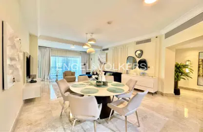 Apartment - 2 Bedrooms - 4 Bathrooms for rent in The Fairmont Palm Residence South - The Fairmont Palm Residences - Palm Jumeirah - Dubai