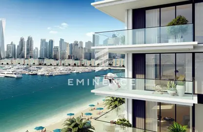 Apartment - 3 Bedrooms - 4 Bathrooms for sale in Beach Mansion - EMAAR Beachfront - Dubai Harbour - Dubai