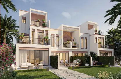 Townhouse - 5 Bedrooms - 6 Bathrooms for sale in Costa Brava 1 - Costa Brava at DAMAC Lagoons - Damac Lagoons - Dubai