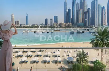 Townhouse - 3 Bedrooms - 4 Bathrooms for sale in Palace Beach Residence - EMAAR Beachfront - Dubai Harbour - Dubai