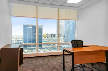 Office Space - Studio - 1 Bathroom for rent in Reef Tower - JLT Cluster O - Jumeirah Lake Towers - Dubai