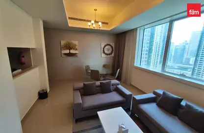 Apartment - 1 Bedroom - 2 Bathrooms for rent in Barcelo Residences - Dubai Marina - Dubai