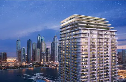 Apartment - 3 Bedrooms - 4 Bathrooms for sale in Beachgate by Address - EMAAR Beachfront - Dubai Harbour - Dubai