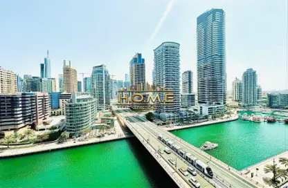 Apartment - 3 Bedrooms - 4 Bathrooms for sale in Marina Wharf 2 - Marina Wharf - Dubai Marina - Dubai