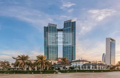 Duplex - 2 Bedrooms - 3 Bathrooms for rent in Nation Towers - Corniche Road - Abu Dhabi