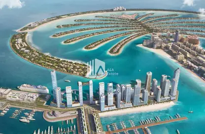 Apartment - 2 Bedrooms - 3 Bathrooms for sale in Seapoint - EMAAR Beachfront - Dubai Harbour - Dubai