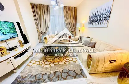 Apartment - 1 Bedroom - 2 Bathrooms for rent in Al Shahid Tower - Al Qasba - Sharjah