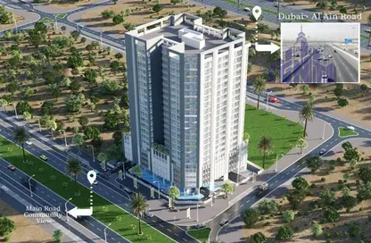 Apartment - 1 Bedroom - 2 Bathrooms for sale in Time 3 - Dubai Land Residence Complex - Dubai