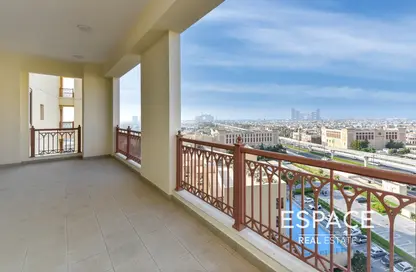 Apartment - 3 Bedrooms - 3 Bathrooms for rent in Marina Residences 3 - Marina Residences - Palm Jumeirah - Dubai