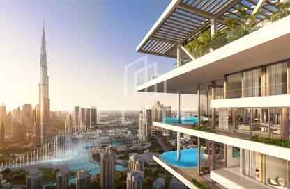 Apartment - 4 Bedrooms - 6 Bathrooms for sale in Fairmont Residences Solara Tower - Downtown Dubai - Dubai