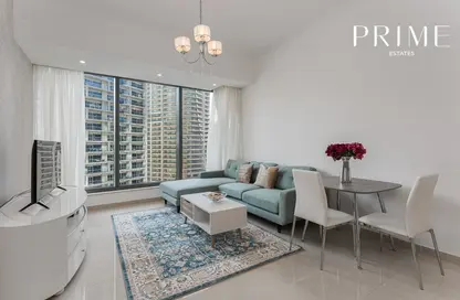 Apartment - 1 Bedroom - 2 Bathrooms for rent in Silverene Tower B - Silverene - Dubai Marina - Dubai