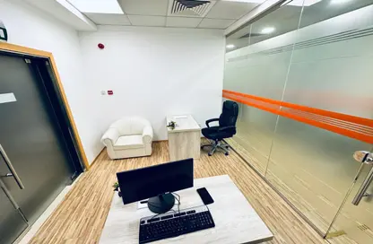 Office Space - Studio - 1 Bathroom for rent in Business Atrium Building - Oud Metha - Bur Dubai - Dubai