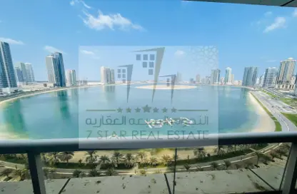 Apartment - 1 Bedroom - 2 Bathrooms for rent in Al Waha Residence - Al Khan - Sharjah